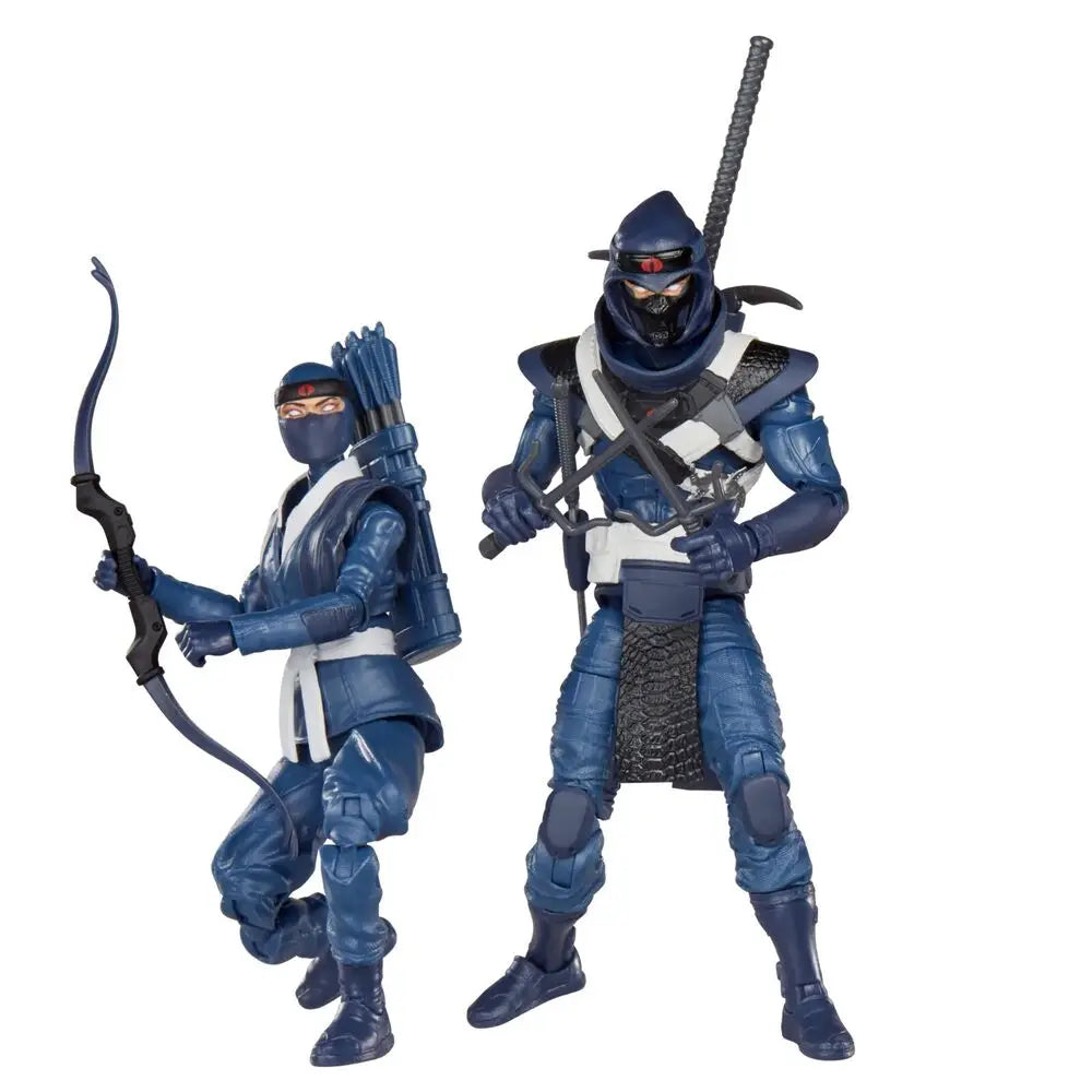 Hasbro G.I. Joe GI JOE Classified Series 6" 051 Blue Ninjas 2-Pack Action Figure Model Toy Collection Hobby Gift