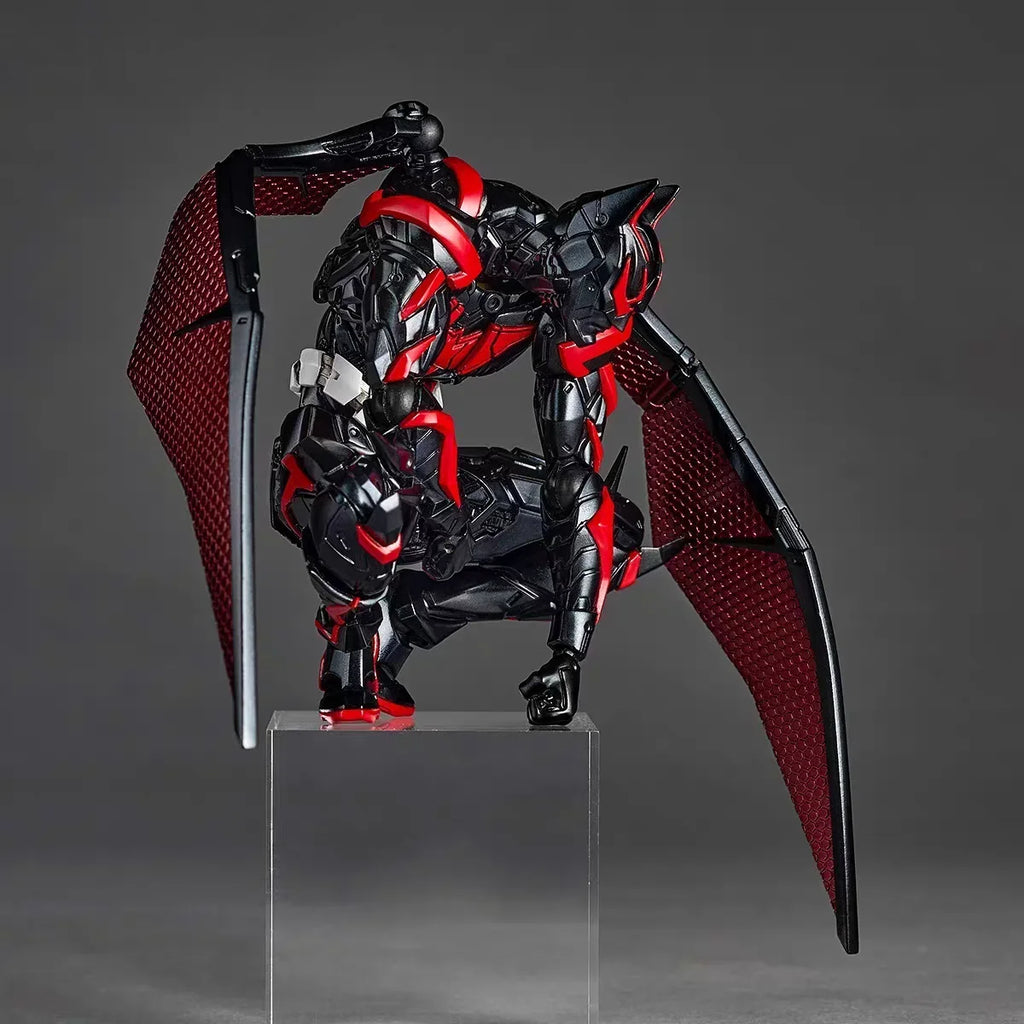 AMAZING YAMAGUCHI 1/12 Scale PVC Action Figures Kaiyodo Revoltech Batman Beyond Batman Ver. Model Collection Toy