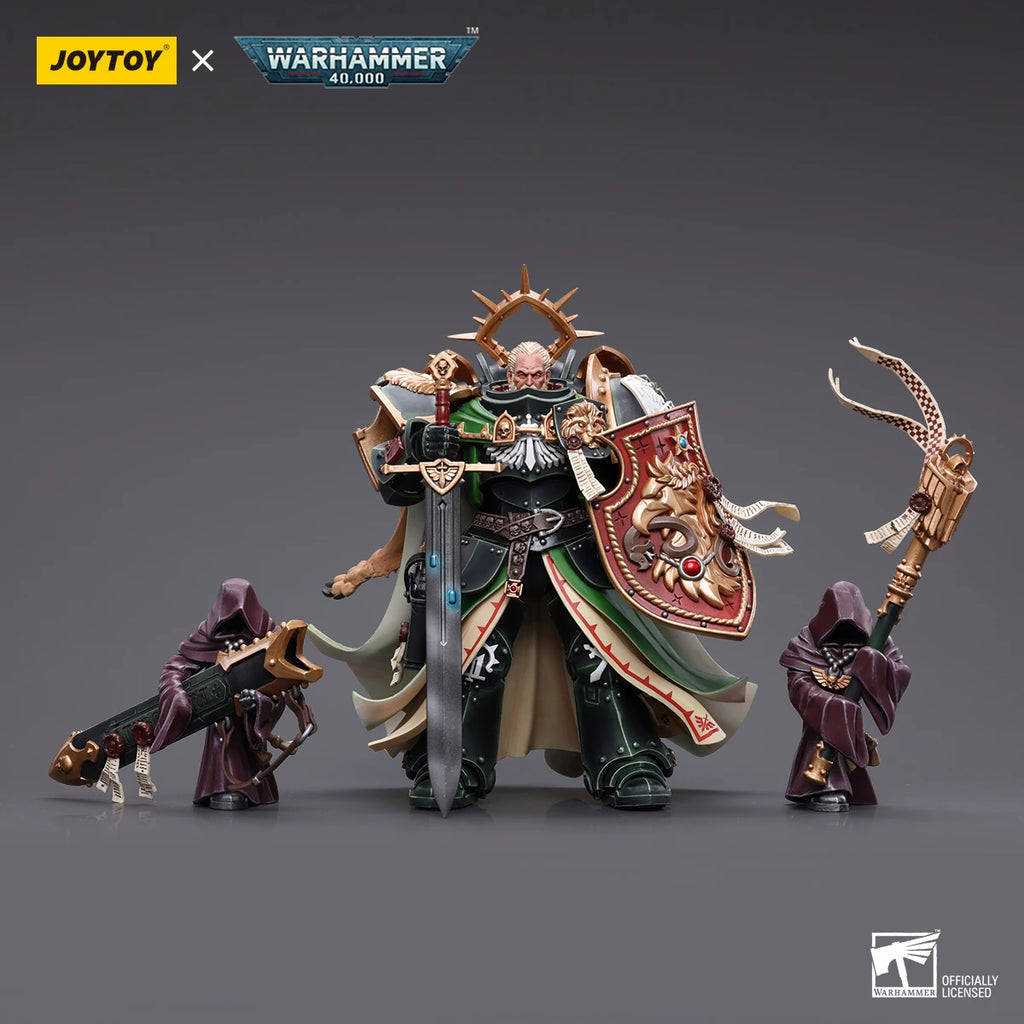 JOYTOY Warhammer 40K Action Figure Dark Angels Primarch Lion El‘Jonson Model Collection Toy Gift