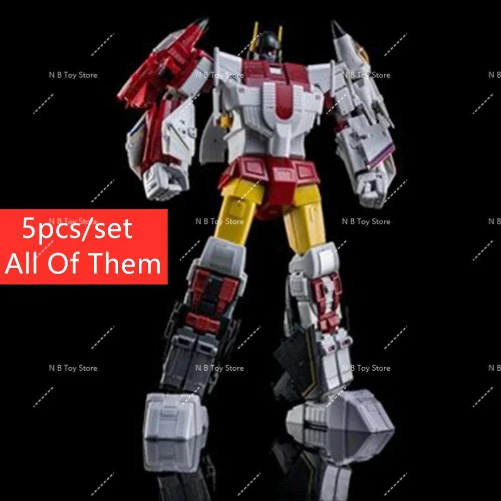 Transformation ZETA Toys Superion ZC01 Skydive ZC02 Air Raid ZC03 Silverbolt ZC04 Firefligh ZC05 Slingshot Action Figure Toy