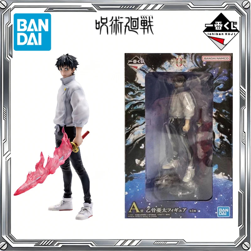 BANDAI Original Ichiban Kuji Jujutsu Kaisen 0: The Movie Anime Okkotsu Yuta Gojo Satoru Rika Orimoto Action Figure Toys Gift