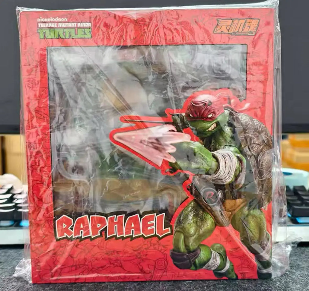 Spot Goods  Authentic Lingjihun Leonardo/Raphael/Michelangelo/Donatello Articulated Action Figures