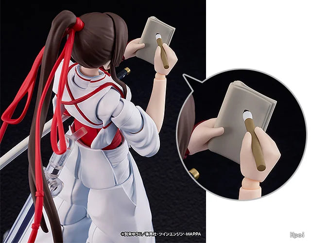 In stock GSC figma 677 Jigokuraku Yamada Asaemon Sagiri Figures Anime Model Genuine Boxed Toy Gift 2026/9/24