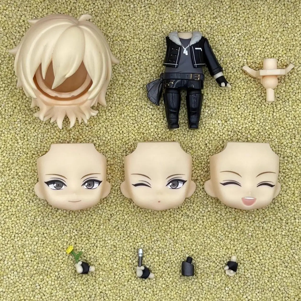 chunyuanbailai GSC Clay Man Face doll face hair doll accessories