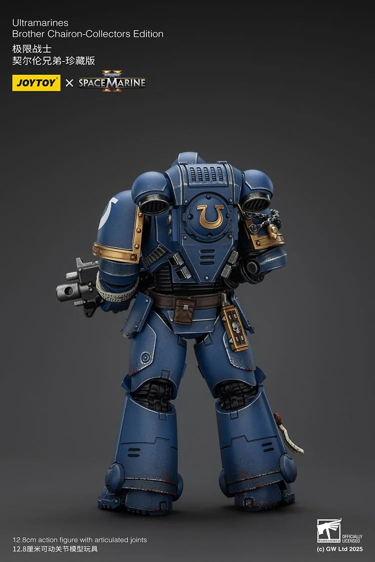 JOYTOY Warhammer 40K Ultramarines Brother Chairon - Колекционерско издание Екшън фигурки Кукла Колекция Декорация Подарък Оригинален