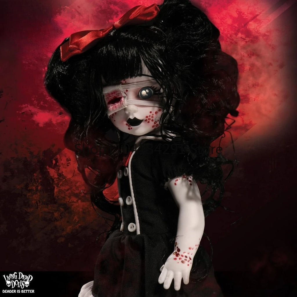 Original MEZCO Ant 10-inch Living Dead Doll Series: Resurrected MAGGOT Limited Edition Maggot Girl Action Figure Toy Gift