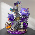 New Pocket Monster 31cm EGG Ghost Type Family Set Gengar Evolution Gk Figures Pvc Anime Static Statue Surprise Gifts Toys