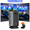 Преносим мини проектор BYINTEK P70X с вградена батерия, 4K поддръжка, 3D, Wifi за филмови вечери на открито, домашно кино, проектори
