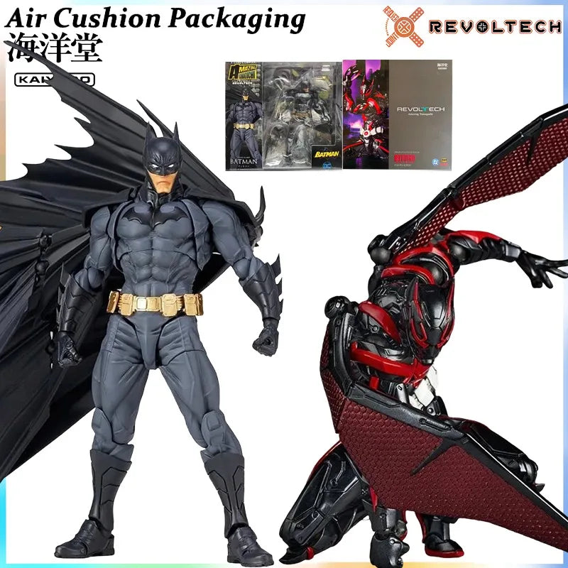 Kaiyodo Genuine Revoltech AMAZING YAMAGUCHI Series Batman Beyond Cloak American Science Fiction Action Figures Model Toys Gifts