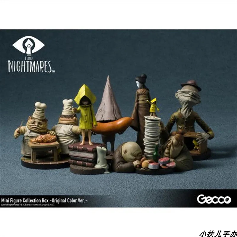 New In Stock Sellwell Little Nightmares The Butcher And The Butcher'S Wife Doll Hand-Made Model Novelty Horror Ornaments Toy Gif