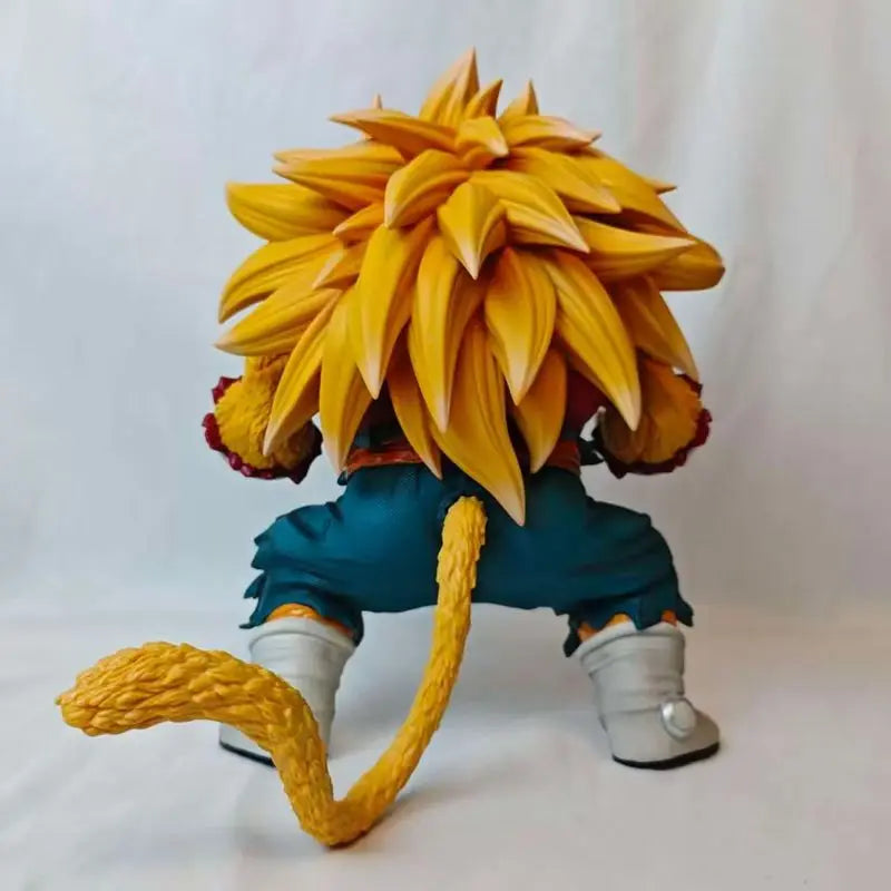 Anime Dragon Ball Golden Great Ape Cumber Action Figures With Removable Mask Model Trendy Toy Statue Desktop Decoration Boy Gift