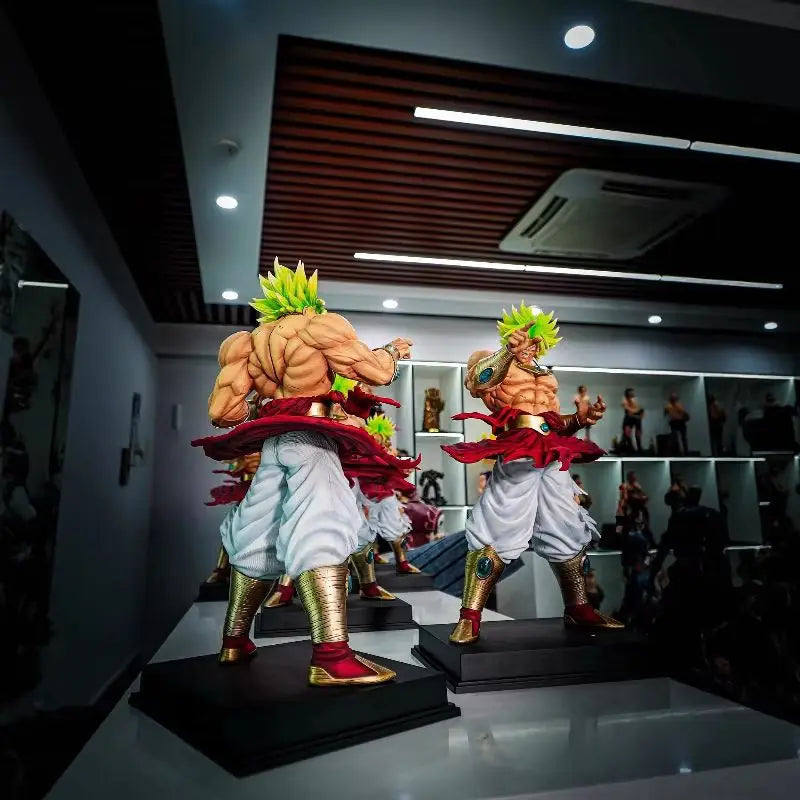 50 cm Jt Toys Dragon Ball Super Saiyajin Broly Figur Anime Actionfigur PVC Statue Modell zum Sammeln und Verschenken
