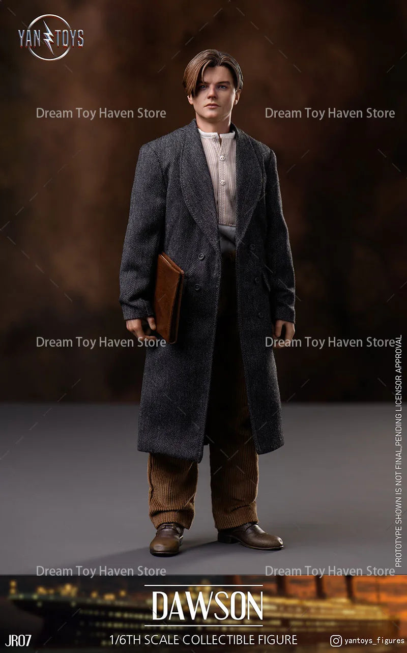 YANTOYS JR07 1/6 Scale Men Soldier Jack Leonardo Handsome Ship Prince Full Set 12Inch Action Figure Model