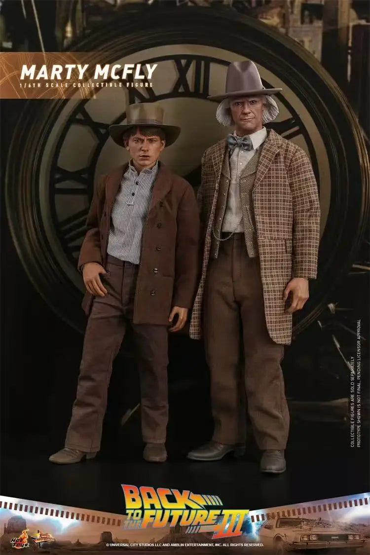 In Stock MARTY MCFLY BACK TO THE FUTURE MMS616 MMS617 DOC BROWN 1/6TH SCALE COLLECTIBLE FIGURE
