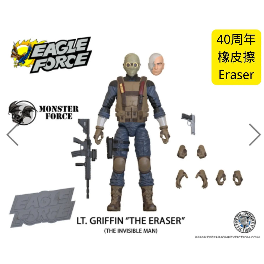 Genuine Eagle Force 1/18 Queen's Lead Singer Uncle Ya Blackening Reeves Director Bonic Hydra Full Set 4in Action Figures Body