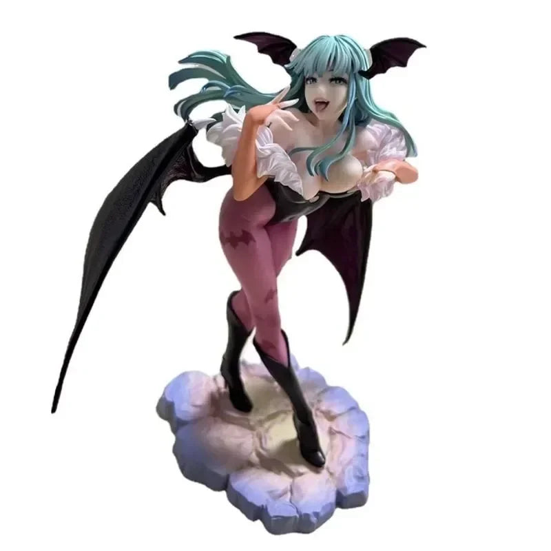 In Stock Darkstalkers Morrigan Aensland Lilith Felicia Anime Action Figure Kid Toys Model Toy Birthday Christmas Gift Custom