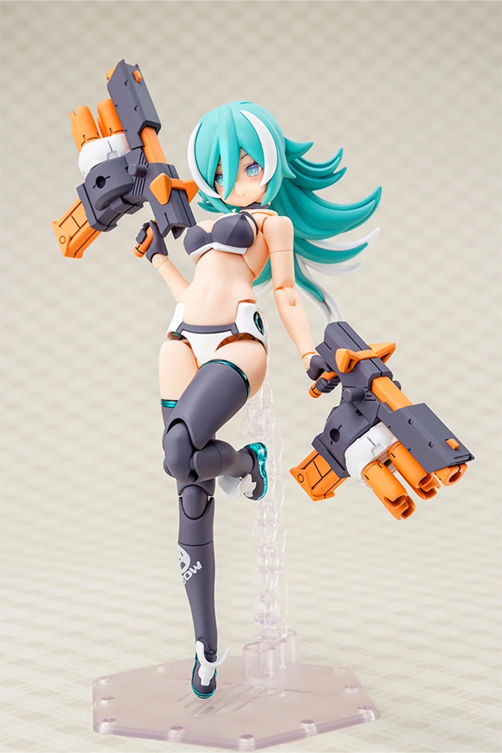 Kotobukiya Machine Girl KP788 PUNI MOFU LANG Wolf Girl Assemble Action Figureals Model