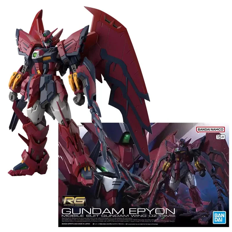 RG 1/144 GUNDAM EPYON MOBILE SUIT GUNDAM WING OZ-13MS Anime Model Toys Action Figure Gifts Collectible