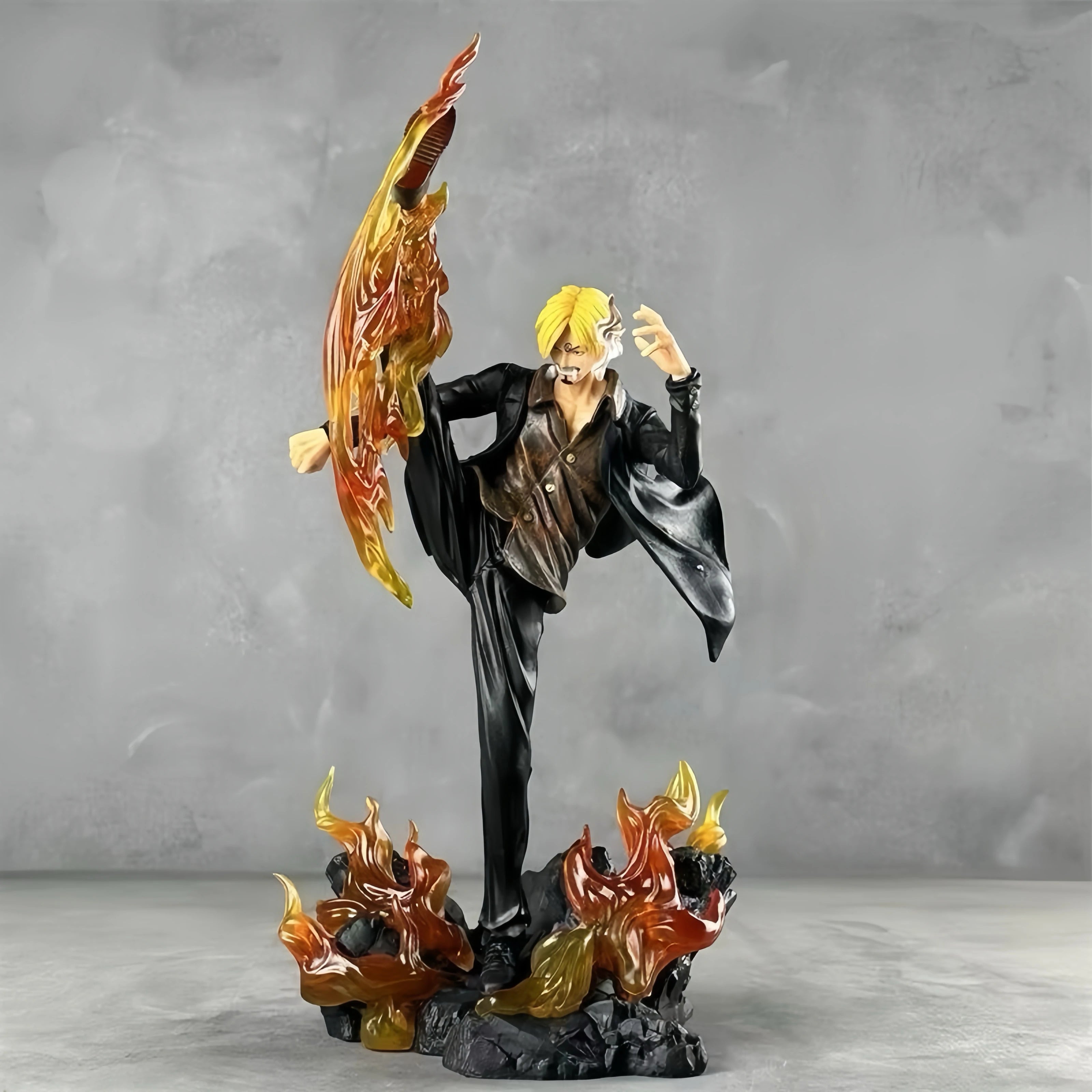 Anime One Piece Figure Sanji Figures 30cm PVC GK Statue Action Figures Collection Model Toys For Children Gifts