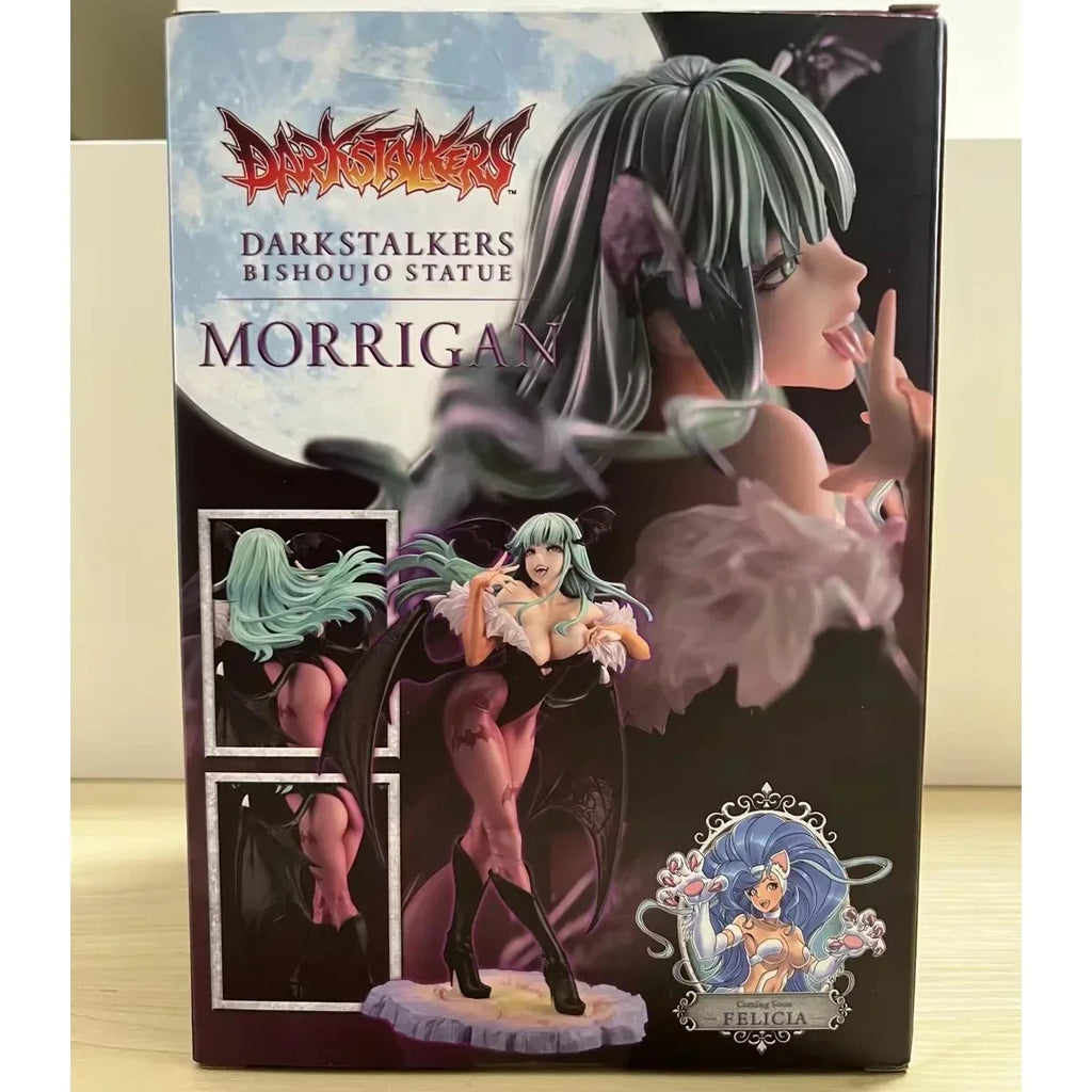 In Stock Darkstalkers Morrigan Aensland Lilith Felicia Anime Action Figure Kid Toys Model Toy Birthday Christmas Gift Custom