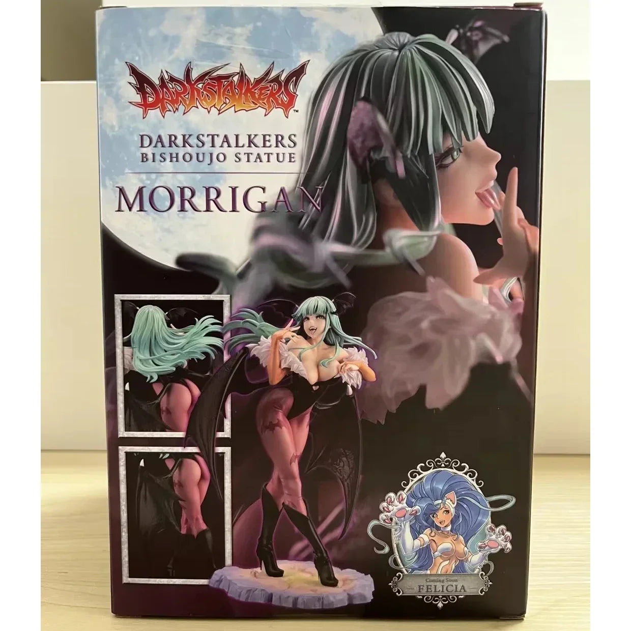 In Stock Darkstalkers Morrigan Aensland Lilith Felicia Anime Action Figure Kid Toys Model Toy Birthday Christmas Gift Custom