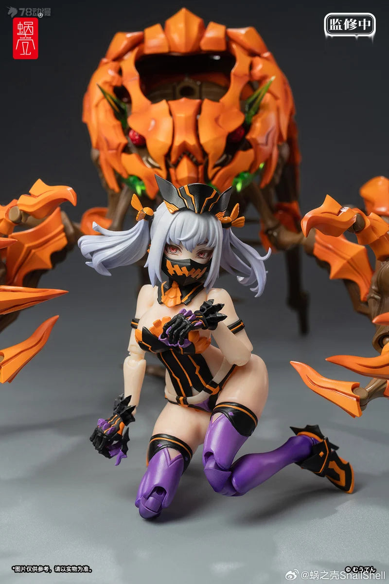 Snail Shell AmiAmi Genuine 1/12 Serie Otherworld Adventure i:p masquerena Reviver GrisaPumpkin Princess Action Figures Model Toy