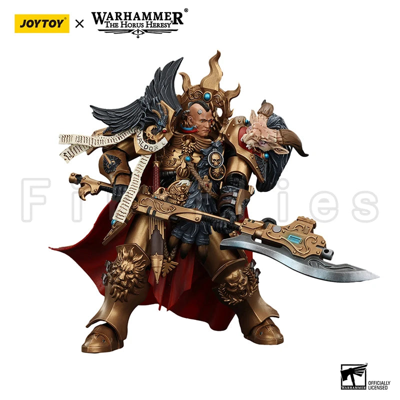 1/18 JOYTOY Action Figure The Horus Heresy Legio Custodes Constantin Valdor, Captain-General of the Legio Custodes Anime Model