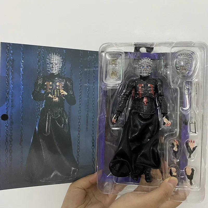 NECA Hellraiser Pinhead Action Figure "He'll Tear Your Soul Apart" Ultimate PVC Movable Collection Toy Birthday Gifts