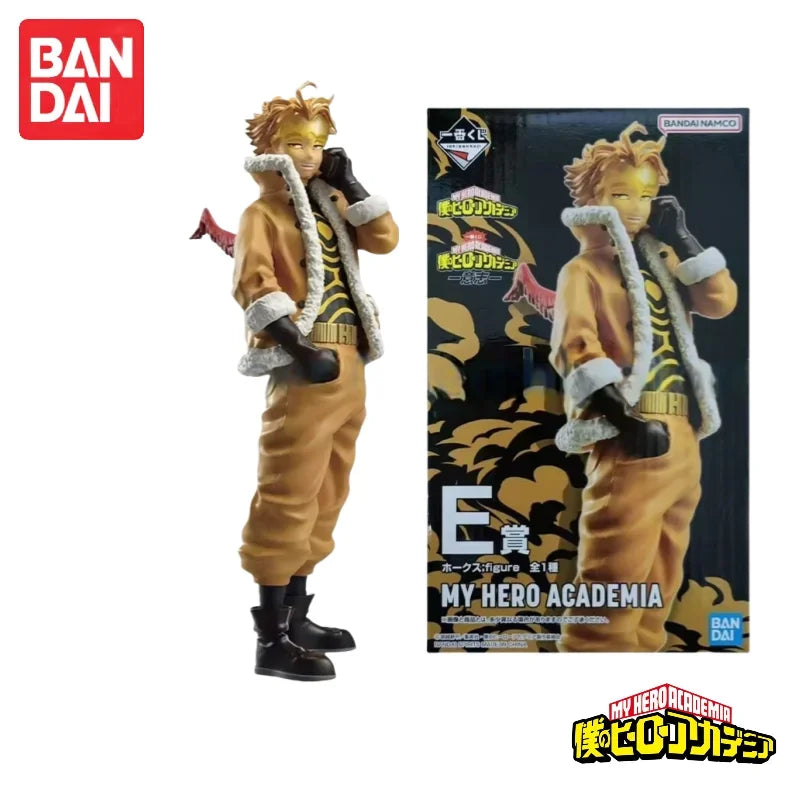In Stock 100% Original Bandai My Hero Academia Anime Midoriya Izuku All Might Endeavour Hawks Character Model Toy Kids Gift