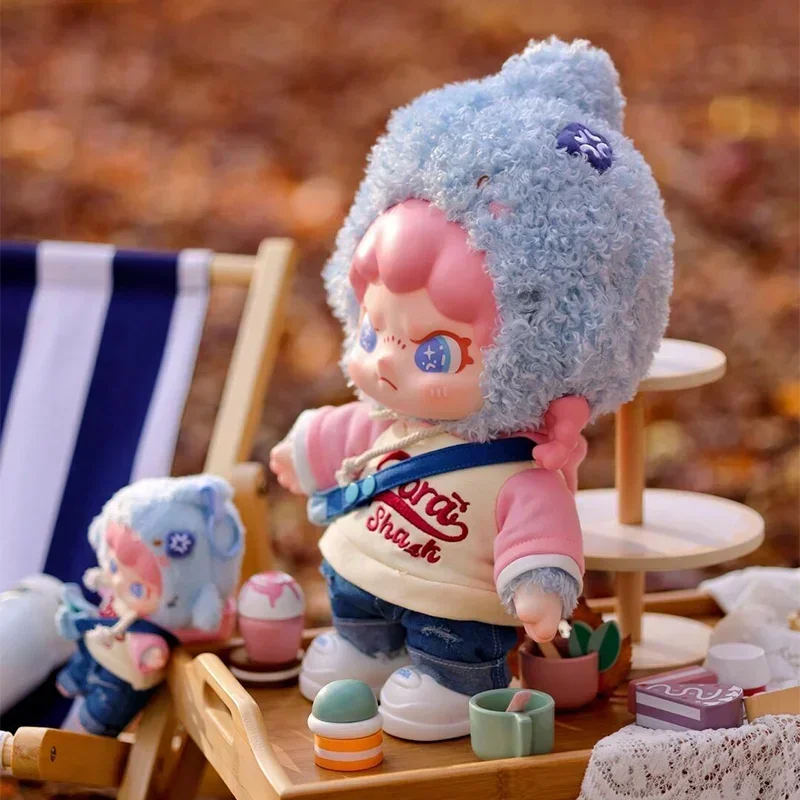 Dora Sharky Lala Girl Serie Anime Actionfigur Anhänger und 34 cm Puppenspielzeug Sammlerstück Trendy Schlüsselanhänger Ornament Geburtstagsgeschenke