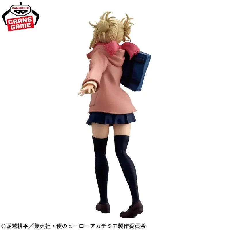 In Stock BANPRESTO My Hero Academia GLITTER&GLAMOURS Duffel Coat Himiko Toga Figure Anime Model Genuine Boxed Toy WY