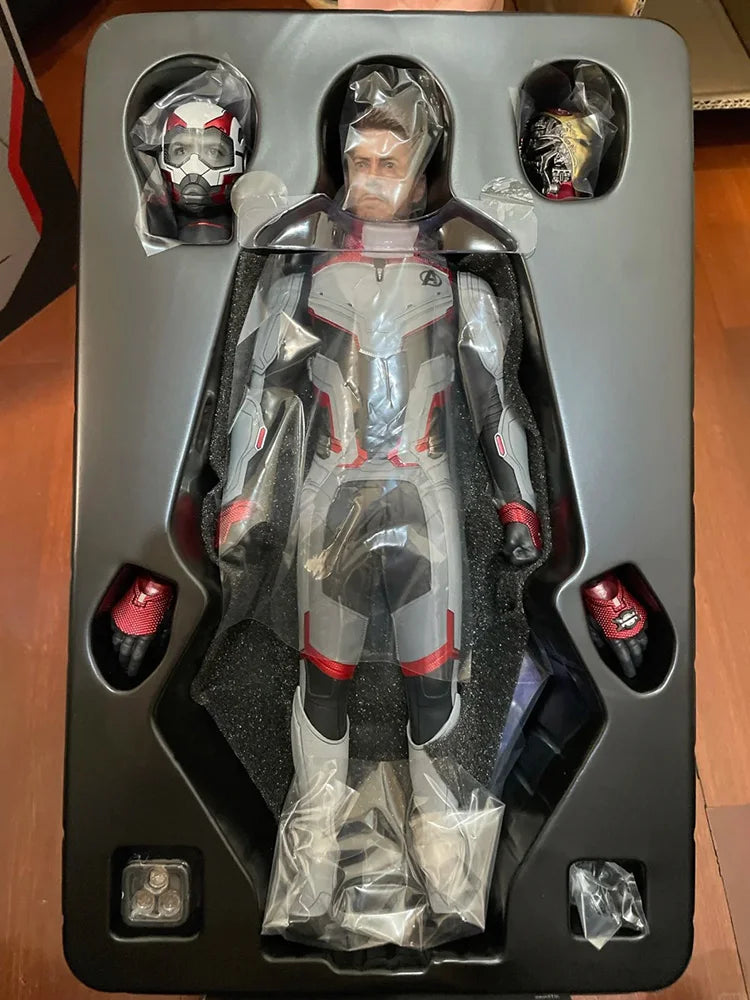 Hottoys 1 Sixth Scale Tony Stark Suit Action Figure Avengers Endgame Avengers Team Collectible For Movie Fans Collectors Gift