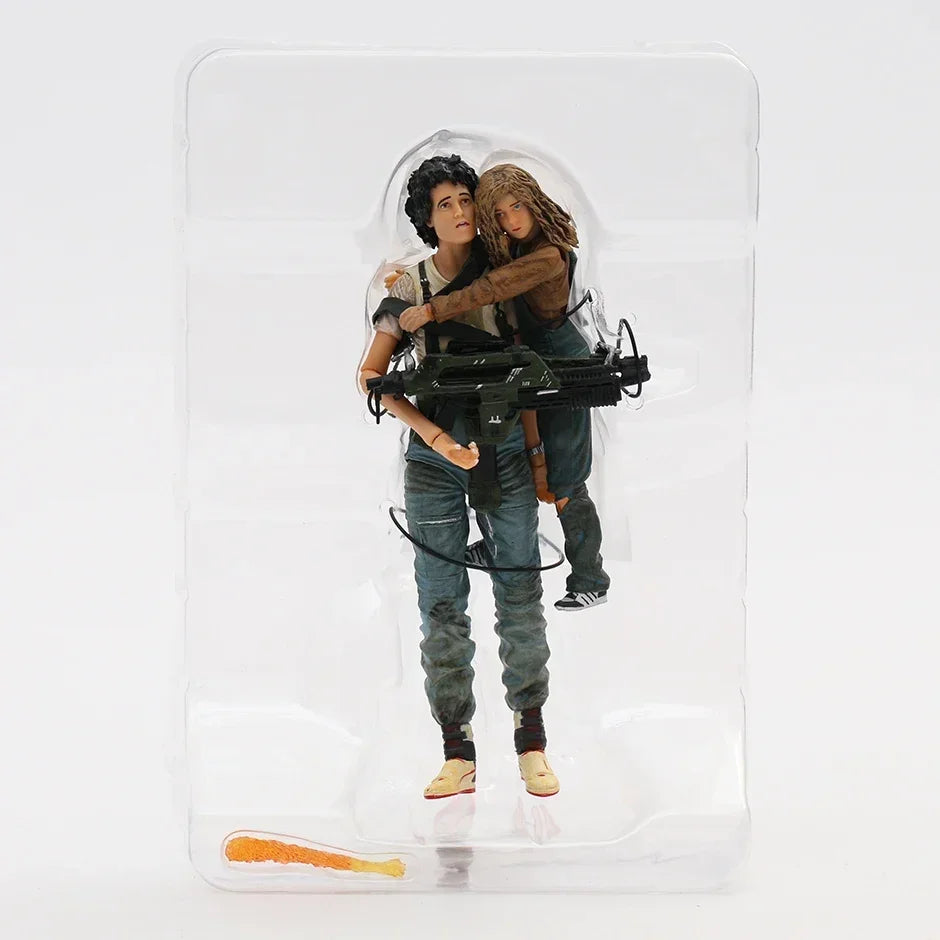 NECA Aliens Ellen Ripley Rescuing Newt Deluxe 7in Action Figure Set