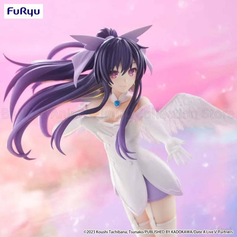 Original FuRyu BiCute Pure Date A Live Ⅴ Yatogami Tohka Model Toys Gifts Collection