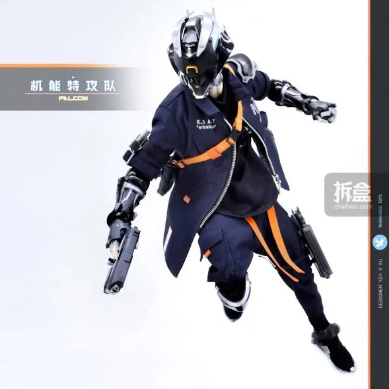 WARHORSE TOYS Original "Functional Special Forces: Hayabusa" 12 Inch Mobile Doll Model Handmade Toy Gift Collection Spot