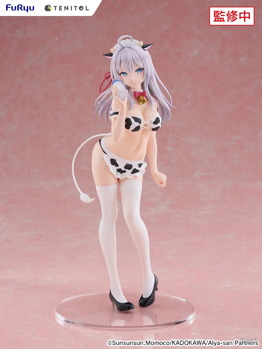 Pre-sale April 2026 Original FuRyu TENITOL TALL Alya Sometimes Hides Her Feelings in Russian Yuki Suou /Alisa Cow Anime Figures