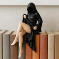 Halloween Statues Tabletop Figurine Women Sitting Figure Ornaments Decorations Shelf Furniture For Bedroom Livingroom Home