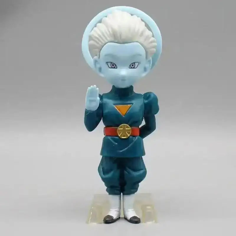 12cm Anime Dragon Ball Z Daishinkan Grand Priest Figure Model Action Figure Statue Scene PVC Collection Doll Toys Gifts