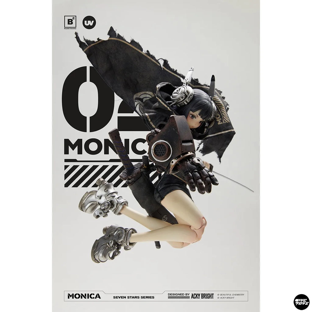 [In Stock] UNDERVERSE UV No. 02 MONICA 1/6 Action Figure UV202415 Figure Toy Collection