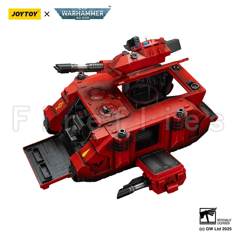 1/18 JOYTOY Action Figure 40K Blood Angels Predator Annihilator with Twin Lascannons Anime Model Toy