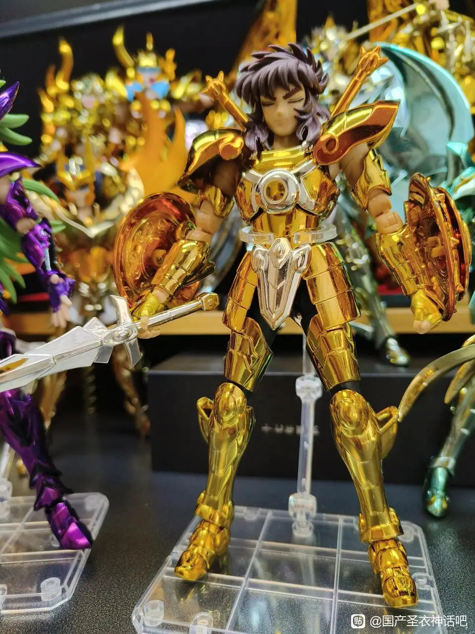 24-hour Shipping CS Model Saint Seiya Myth Cloth EX Libra Dohko Zodiac Warrior Action Figure in Stock