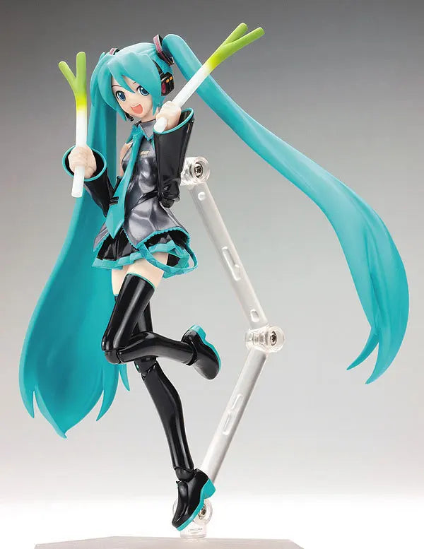 Neue 15 cm Hatsune Miku Anime-Mädchen-Figur Figma 014 Virtuelle Sängerin Miku Gemeinsame bewegliche Modellstatue Kinderspielzeug Puppensammlung Geschenke