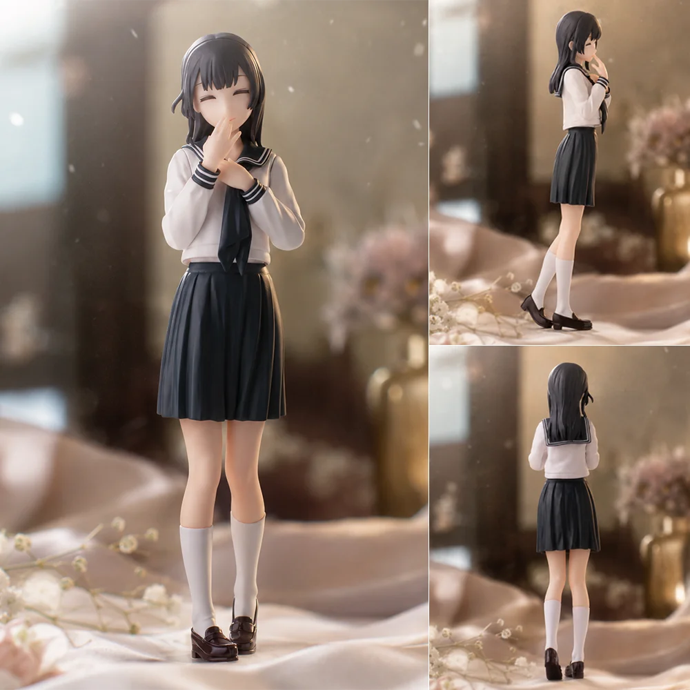 1pc 18cm/7.09in Anime Girl Figure PVC Statue Action Figure Collectible Model Desktop Ornament Car Decoration Display Toys Gifts