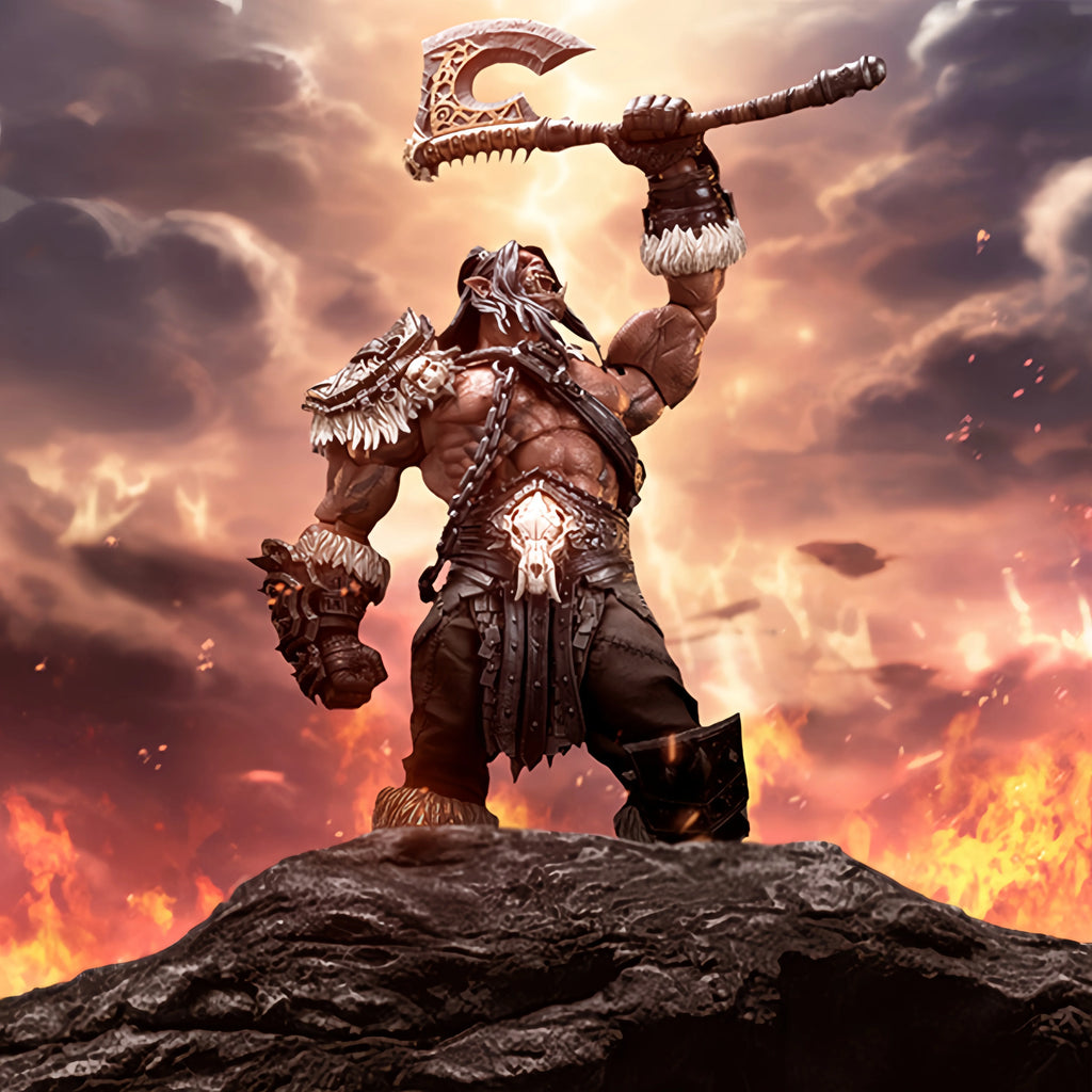 HiPlay Hero toys 1/10 Tribal War Song Great Chieftain: Orc Warrior Action Figures