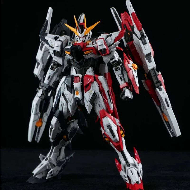 Iron Toy 1/100 Star Eternal Alloy Skeleton Assembly Kit Mecha Model Toy Two Tone Armor Action Figure With Effect Parts  Boy Gift