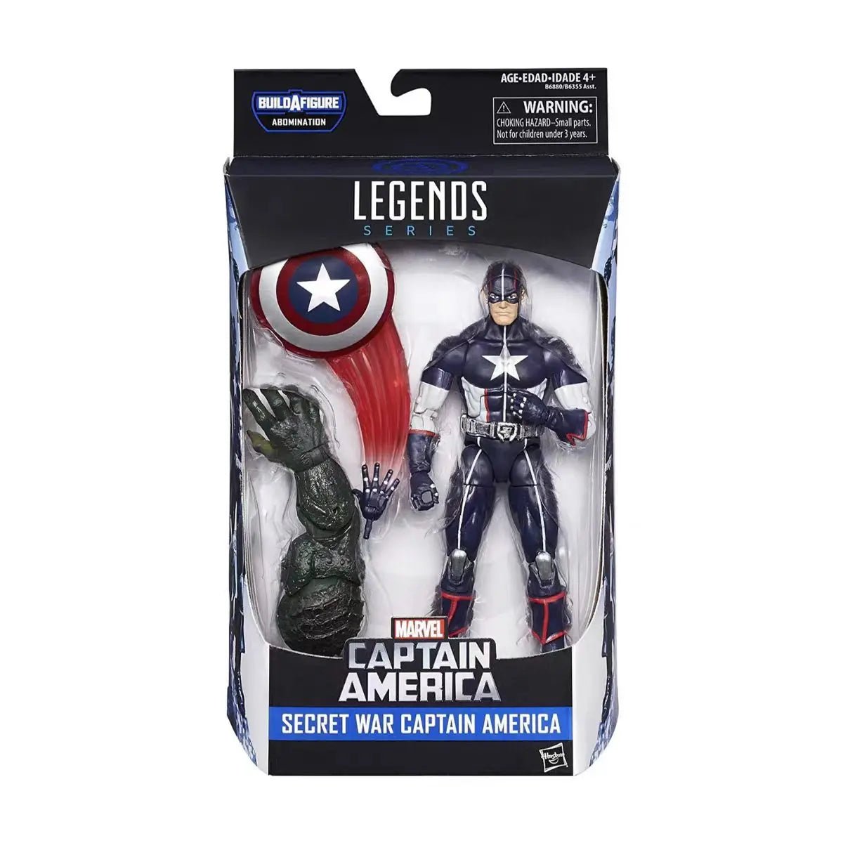 Original Hasbro Marvel Legends Series SECRET WAR CAPTAIN AMERICA Anime Figure Toy Collection Model