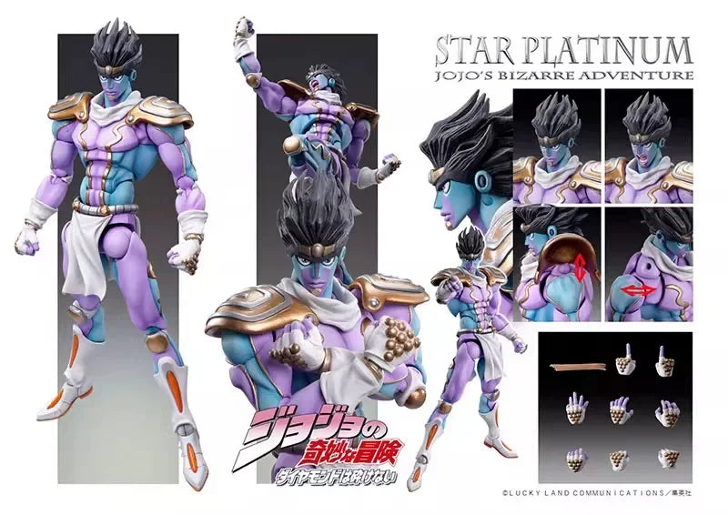 Medicos Jojos Bizarre Adventure Action Figure Jotaro Kujo Star Platinum Dio Brando Anime Model Home Decor Birthday Gift For Boys