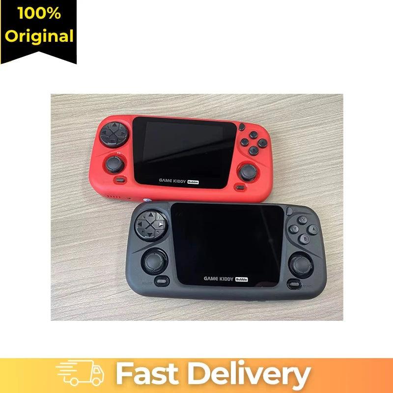 GKD KIDDY Bubble RK3566 Whatsko Handheld Console WiFi Online Battle OpenSource System 3.5 Inch Full IPS Screen Vibration Motor