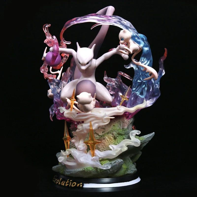 New Bkm Evolution Group Super Dream Spitfire Dragon Geng Ghost Bulbasaur Seed Johnny Turtle Handmade Model Trendy Play Doll Gift