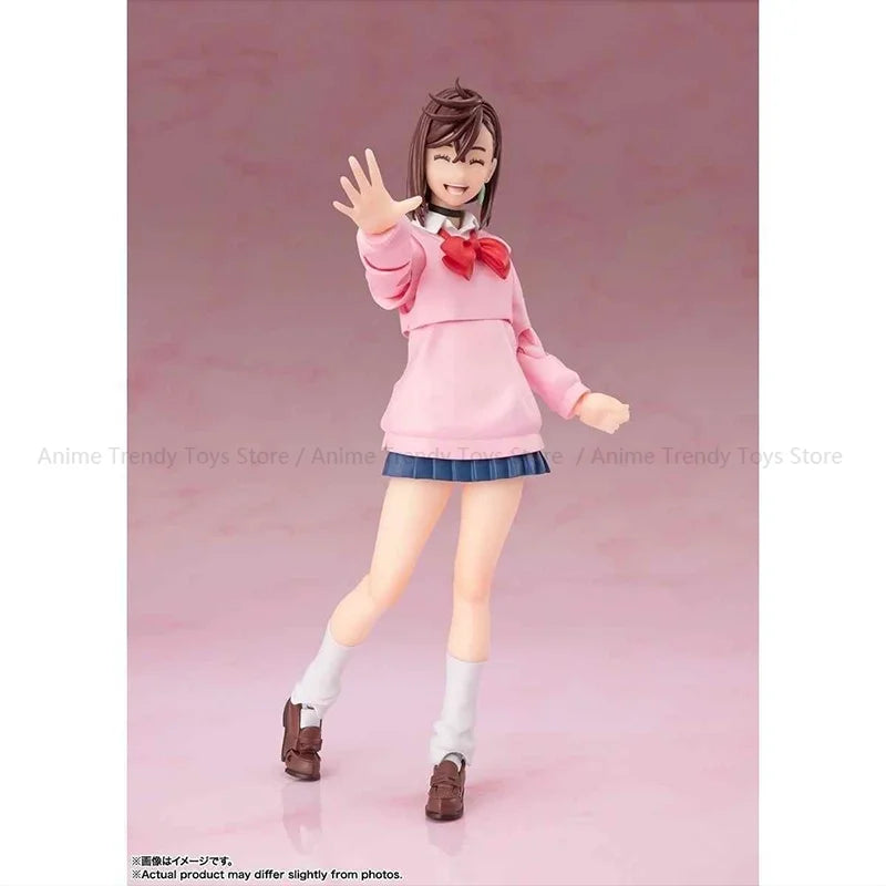 Original Bandai SHFiguarts SHF Dandadan Momo Okarun (Transformiert) DAN DA DAN Anime Actionfigur Spielzeug Geschenk Modell Sammlung WY